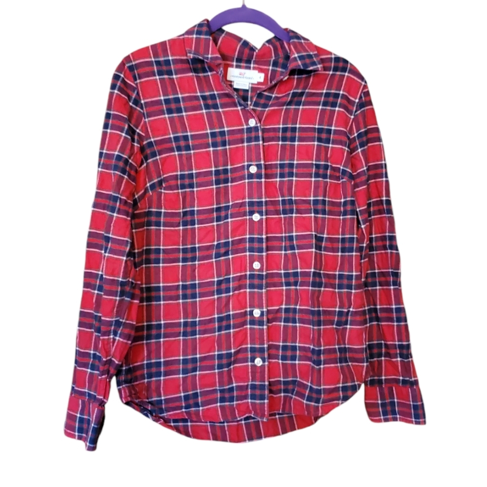 Vineyard Vines Plaid Button Up 4